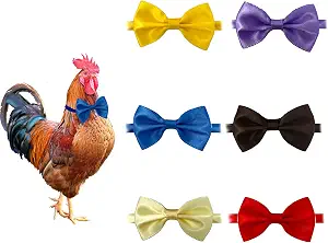 6-Pack Bow Ties for Chickens, Birds, Hamsters & Small Animals