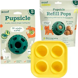 WOOF Starter Pack Dog Treat Toy for Small Dogs 10-25 lbs