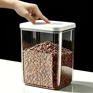 LivLab Mker Pet Food Storage Container With Lids & Cup